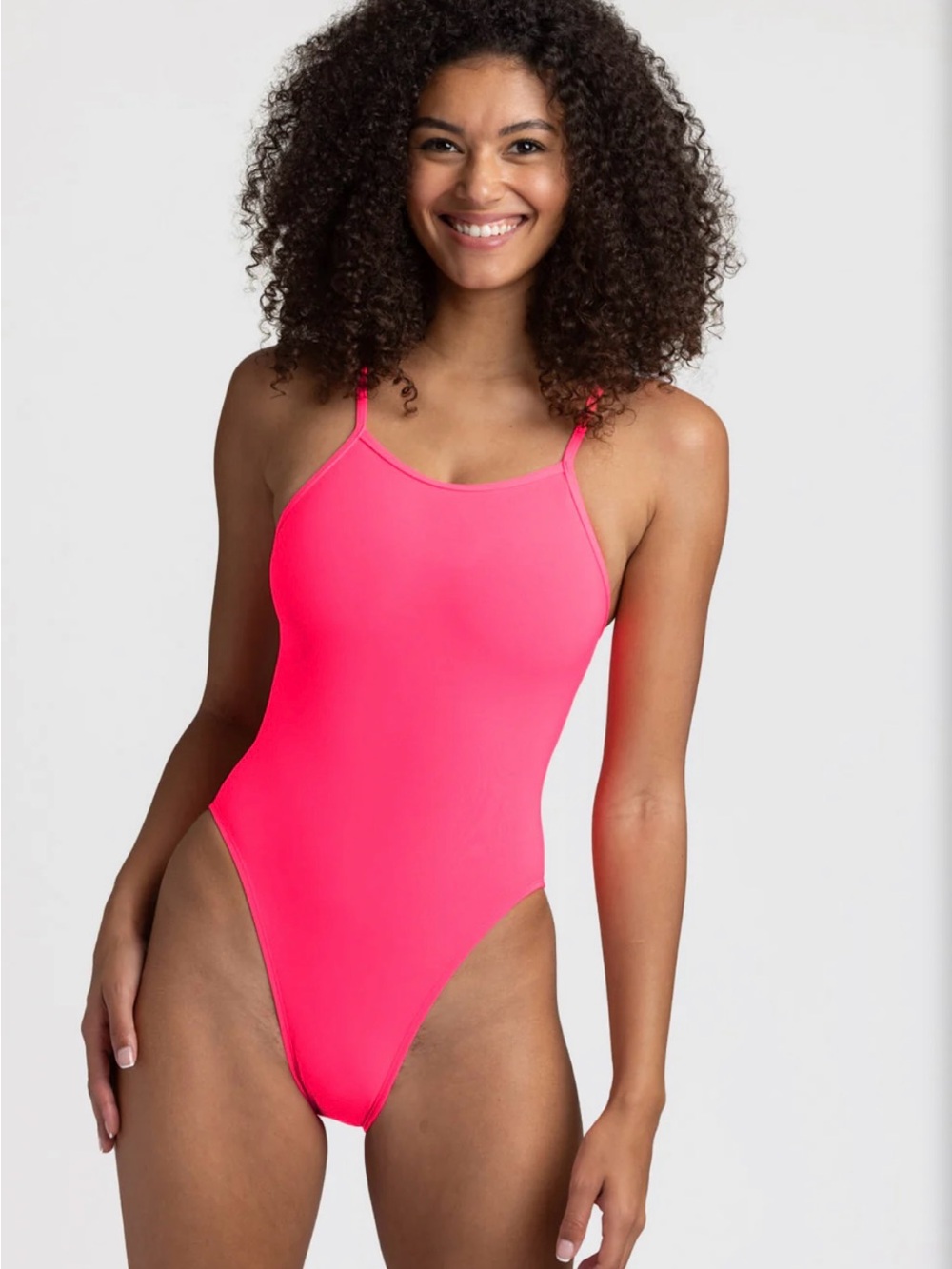Jolyn Michelle Hot Pink Swimsuit - Picture 5 of 6